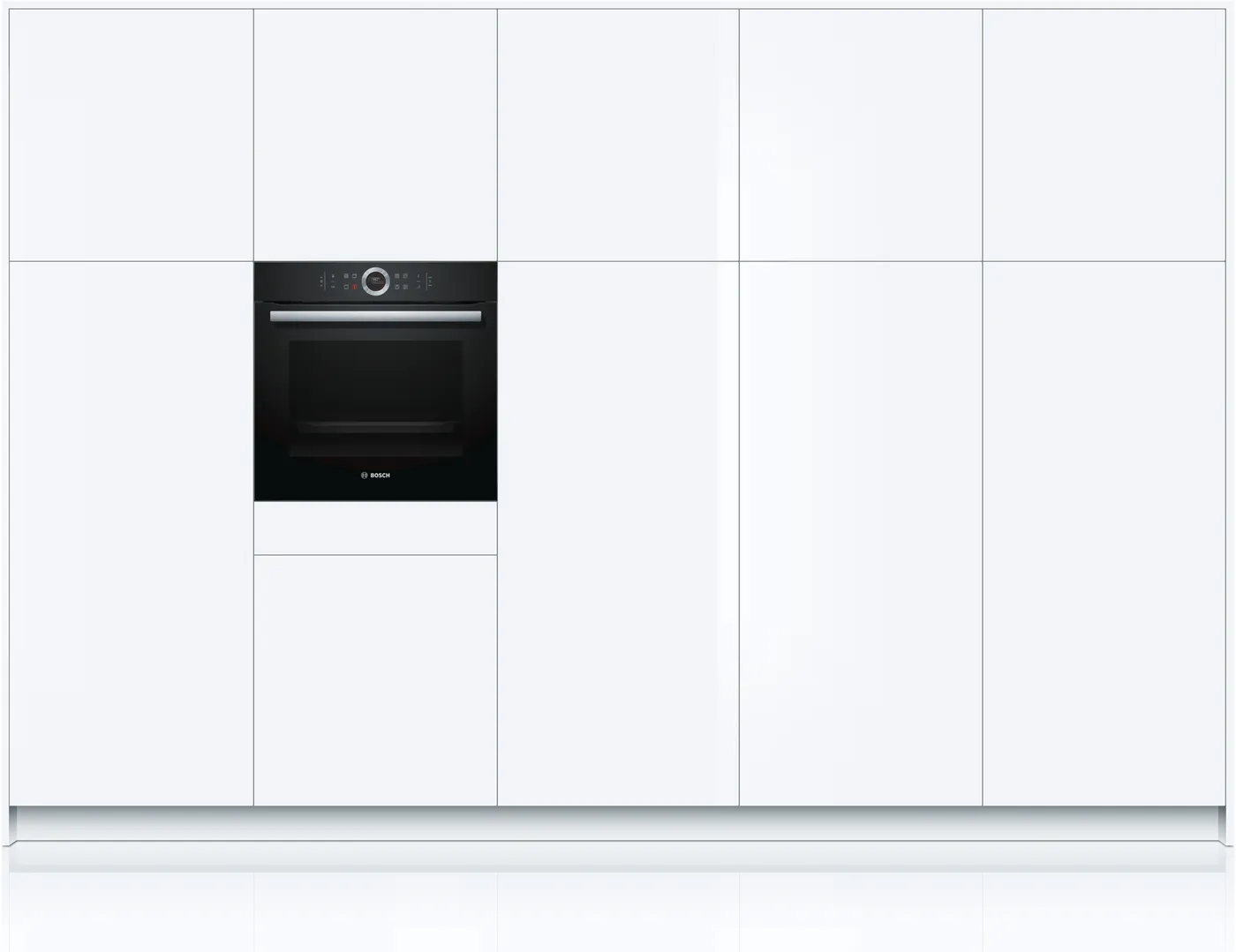 Four Encastrable Bosch Série 8 Noir HBG675BB1 - الصورة 3